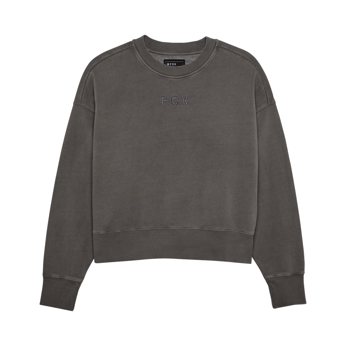 Womens Wordmark Oversized Crew Pullover